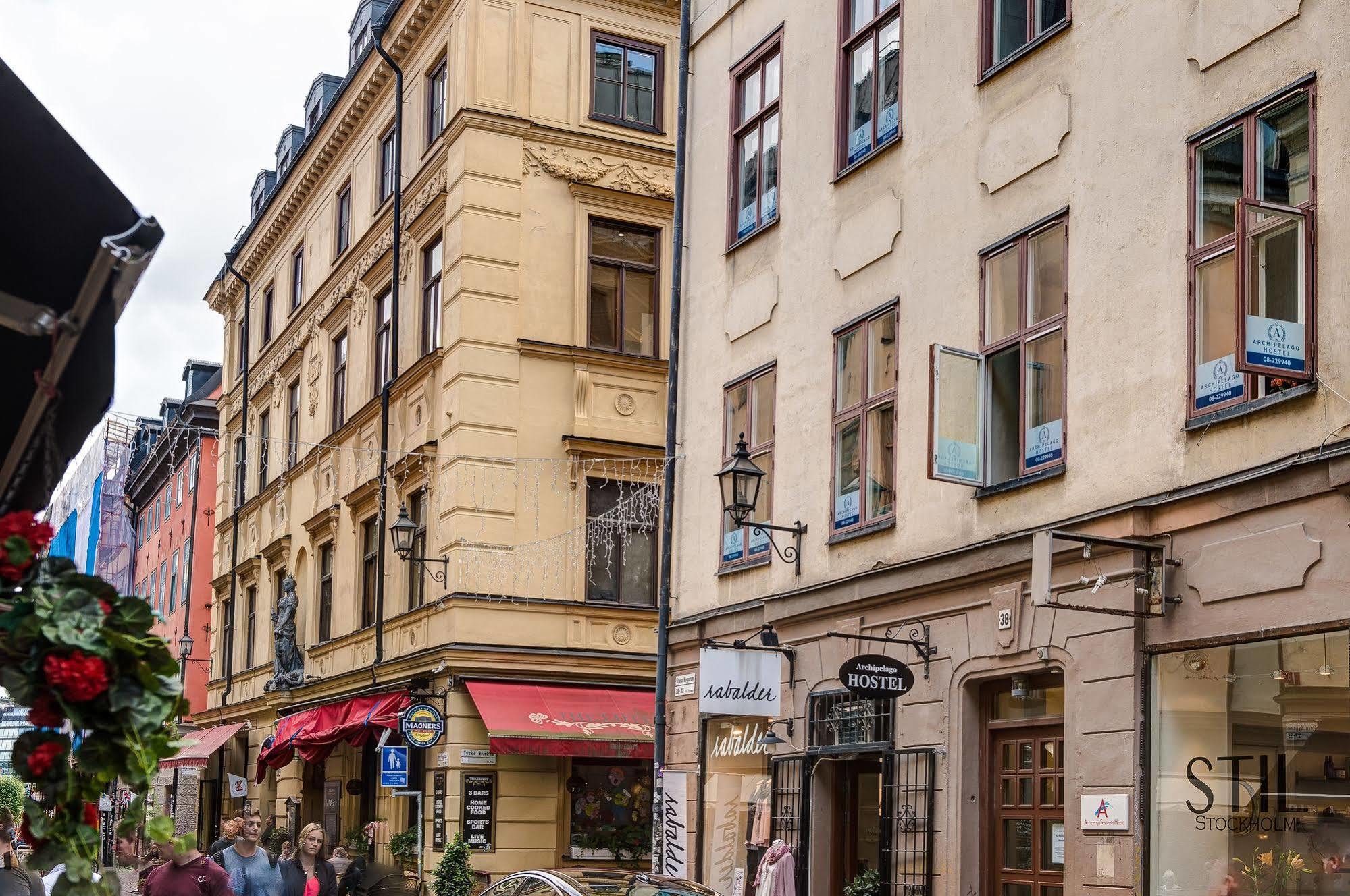 Archipelago Hostel Old Town Stockholm Ngoại thất bức ảnh